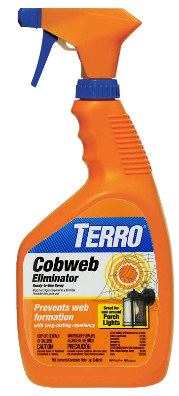 TERRO Cobweb Eliminator Liquid 1 qt