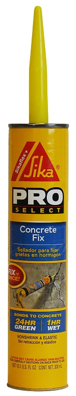 Sika SIKAFLEX PRO SELECT Series 515318 Crack Fix, Gray, 10.1 oz Cartridge