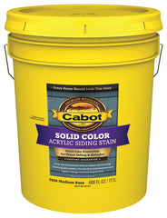 Cabot 0800 140.0000808.00 Siding Stain, Liquid, 5 gal