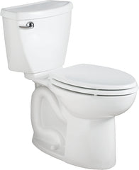American Standard Cadet Series 788AA104.020 Two-Piece Chair Height Toilet, Elongated Bowl, 1.28 gpf Flush, White