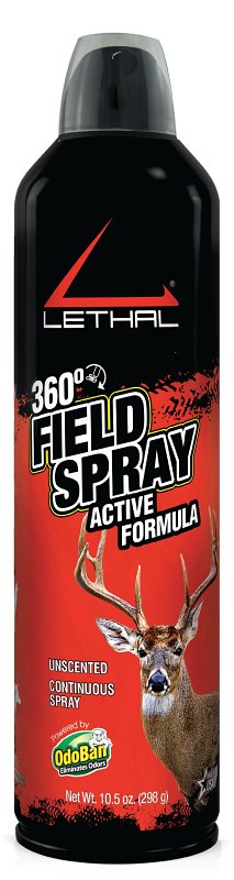 Odoban Lethal 9717B67-10A12 360 deg Field Spray, Odorless, Liquid, 10.5 oz Spray Bottle