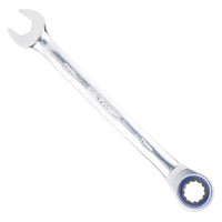 Vulcan PG11MM Combination Wrench, Metric, 11 mm Head, Chrome Vanadium Steel, Polished Mirror