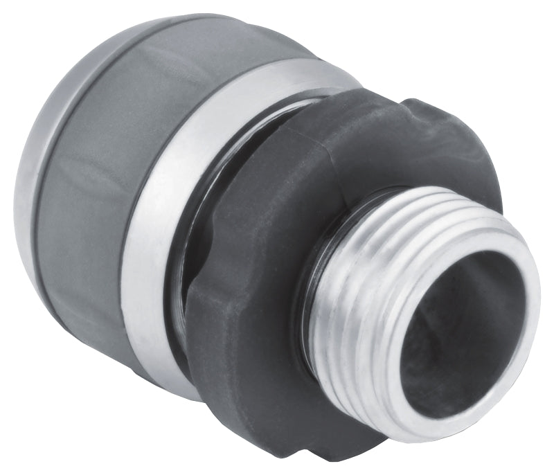 Gilmour Mfg 805814-1001 Hose Mender, Compression Male, Metal
