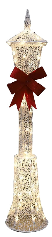 58707 POST LAMP MESH CWHT 48IN