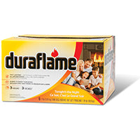 Duraflame 50604 Firelog, 3 hr Burn Time, 4 lb, Pack