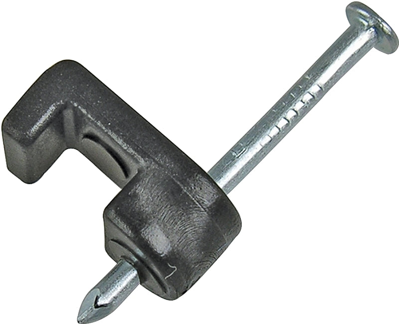 GB PSB-160 Cable Staple, 3/16 in W Crown, 7/8 in L Leg, Polyethylene