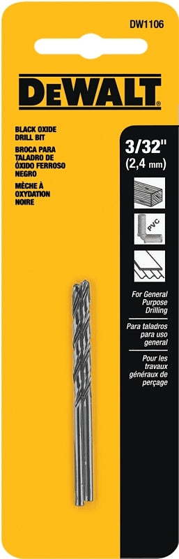 DW1106 DRILL BIT OXIDE 3/32IN