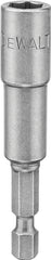 DeWALT DW2221 Nut Driver, 1/4 in Drive, Magnetic Drive, 2-9/16 in L, Steel