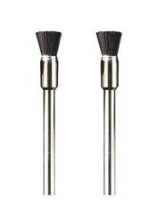 Dremel 405-02 Bristle Brush, 1/8 in Dia, 1/8 in Arbor/Shank, Nylon Bristle