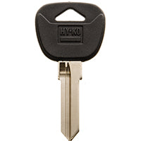 Hy-Ko 12005BMW3 Automotive Key Blank, Brass/Plastic, Nickel, For: BMW Vehicle Locks
