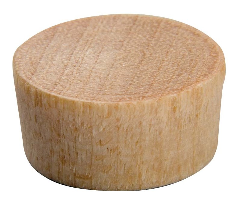 PLUG FLAT HARDWOOD 5/16IN