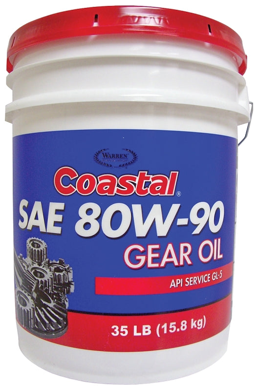 Coastal 12217 Gear Oil, 80W-90, 35 gal Pail