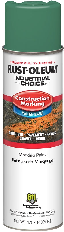 Industrial Choice 314062 Marking Spray Paint, Safety Green, 17 oz, Can