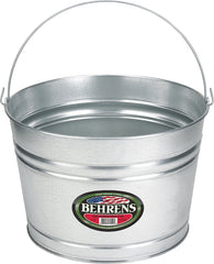Behrens C17GS Scrub Pail, 4.45 gal Capacity, Galvanized Steel