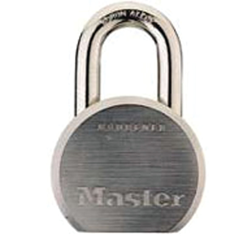 Master Lock Magnum Series M930BLCDLHHC Padlock, Different Key, 7/16 in Dia Shackle, Boron Carbide Shackle, Steel Body