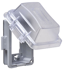 Taymac MM420C Weatherproof In-Use Cover, 2-3/4 in L, 4-1/2 in W, Thermoplastic, Clear