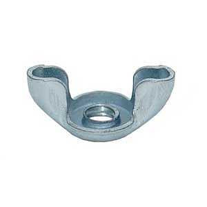 Reliable CWNZ1420VP Wing Nut, Butterfly, 1/4-20 Thread, Steel, Zinc
