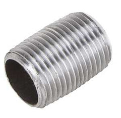 Prosource 1/2XCB Pipe Nipple, 1/2 in, Male, Steel, SCH 40 Schedule, 18-1/2 in L