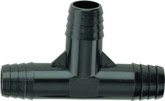 Toro 53390 Tee, 3/8 in Connection, Barb, Plastic, Black