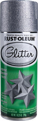 Specialty 301814 Glitter Spray Paint, Shimmer, Silver, 10.25 oz, Can
