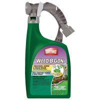 Ortho 0398710 Weed Killer Concentrate, Liquid, Clear, Spray Application, 32 oz Bottle