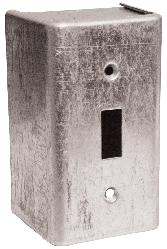 Hubbell 1151BAR Utility Box, 4-Knockout, 1/2 in Knockout, Screw