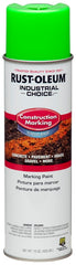 Industrial Choice 264700 Marking Spray Paint, Fluorescent Green, 17 oz, Can