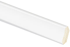 Inteplast Group 093 Series 50930800032 Inside Corner Moulding, 8 ft L, 7/8 in W, Polystyrene, Crystal White