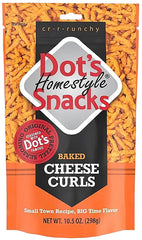 Dot's Homestyle Pretzels 6006 Curl Pretzel, Cheese Flavor, 10 oz
