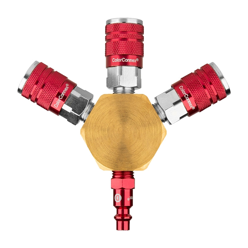 A84444-D MANIFOLD FLAT HEX 1/4