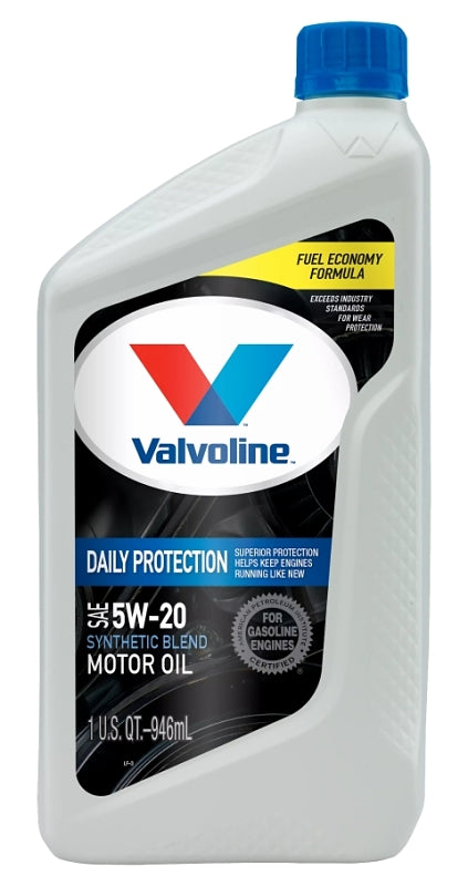 Valvoline 797974 Motor Oil, 5W-20, 1 qt, Bottle
