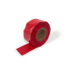 Rescue Tape RT12012BRE Self-Fusing Repair Tape, 12 ft L, 1 in W, Red