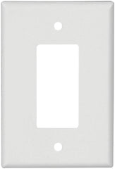 WALLPLATE 1 GANG OVRSZ WHITE