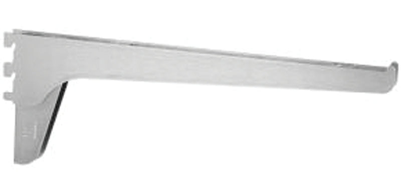Knape & Vogt 185B ANO 24 Shelf Bracket, 24 in L, Steel, Anochrome