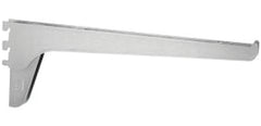 Knape & Vogt 185B ANO 24 Shelf Bracket, 24 in L, Steel, Anochrome