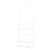 Simple Spaces SS-5786-PE-3L Shower Caddy, 3-Shelf, Steel, 10 in OAW, 27-3/4 in OAH, 4-1/4 in OAD, 10 lb