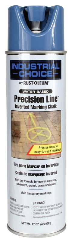 Industrial Choice 205236 Inverted Marking Spray Paint, APWA Blue, 17 oz, Can