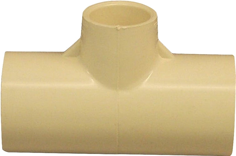 NIBCO T00180D Pipe Tee, 3/4 x 1/2 in, CPVC, SCH 40 Schedule