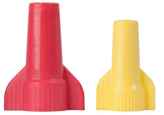 GB WingGard 16-8486M Ultra-Wire Connector, 22 to 6 AWG Wire, Thermoplastic Housing Material, Red/Yellow