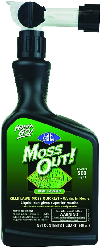 Moss Out! 100503873 Moss Killer, Liquid, Spray Application, 32 oz