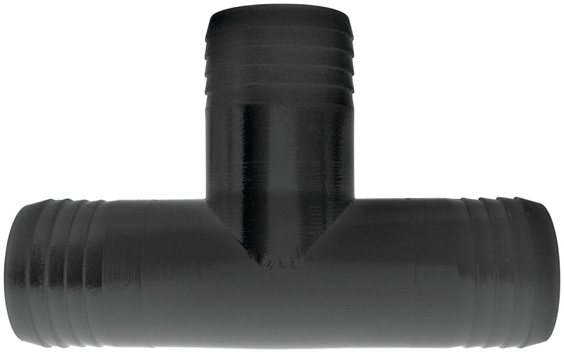 Green Leaf T14P Hose Adapter Tee, Polypropylene, Black
