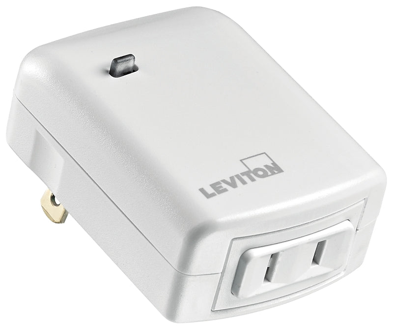 Decora Smart R51-DZPD3-1RW Plug In Dimmer, 15 A, 120 V, White