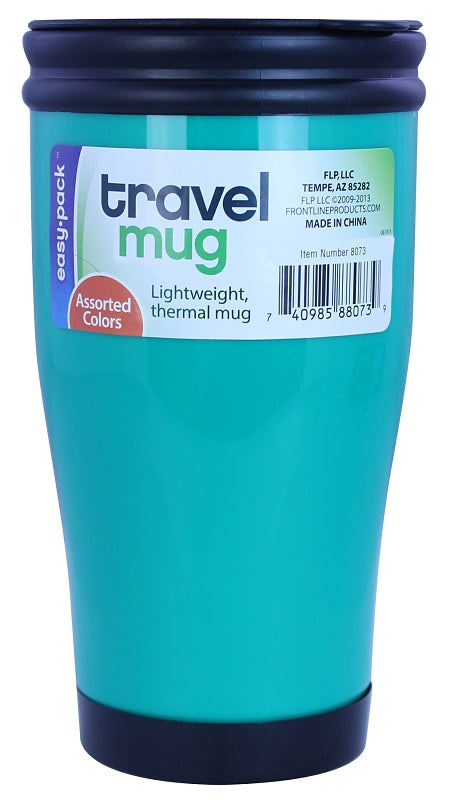 FLP 8073 Travel Mug, 15 oz Capacity