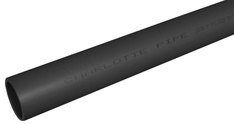 JM Eagle Schedule Series 27946 Pipe, 1/2 in, 20 ft L, Solvent Weld, SCH 80 Schedule, PVC, Dark Gray