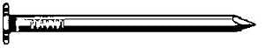 Maze STORMGUARD R112112061WH Shingle and Shake Nail, Hand Drive, 1-1/4 in L, Stainless Steel, Galvanized, Plain Shank