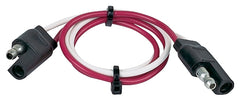 Hopkins 47965 Connector Extension, 12 in L, 6/12 V