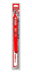 Diablo DS1208CF3C Reciprocating Saw Blade, 12 in L, 8 TPI, Carbide Cutting Edge
