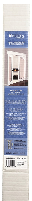 RENIN PD203068 Frame Kit, 80 in L Track, For: Heavy-Duty Pocket Door