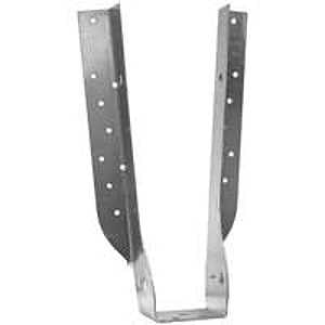 MiTek THF25112 I-Joist Hanger, 11-1/8 in H, 2-1/2 in D, 2-1/2 in W, 2-1/2 x 11-7/8 in, Galvanized Steel, Face Mounting