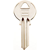 Hy-Ko 11050Y1 Key Blank, Brass, Nickel, For: Yale Cabinet, House Locks and Padlocks, Y1 Key Number